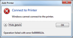 Cara Mengatasi Printer Error 0x0000011b