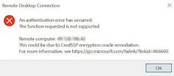 Cara Mengatasi Gagal Login RDP Windows CredSSP Error
