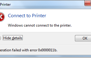 Cara Mengatasi Printer Error 0x0000011b